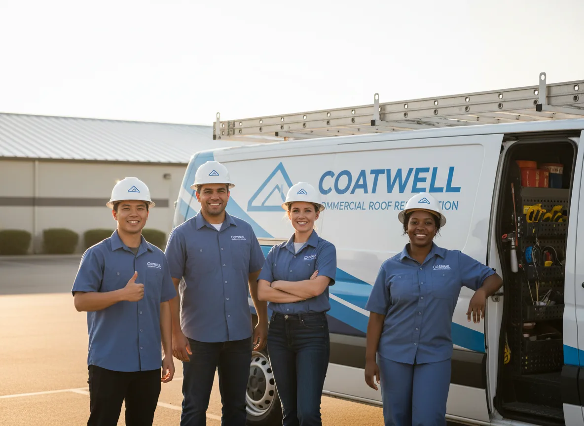 Commercial roof coating company in Schurz, NV